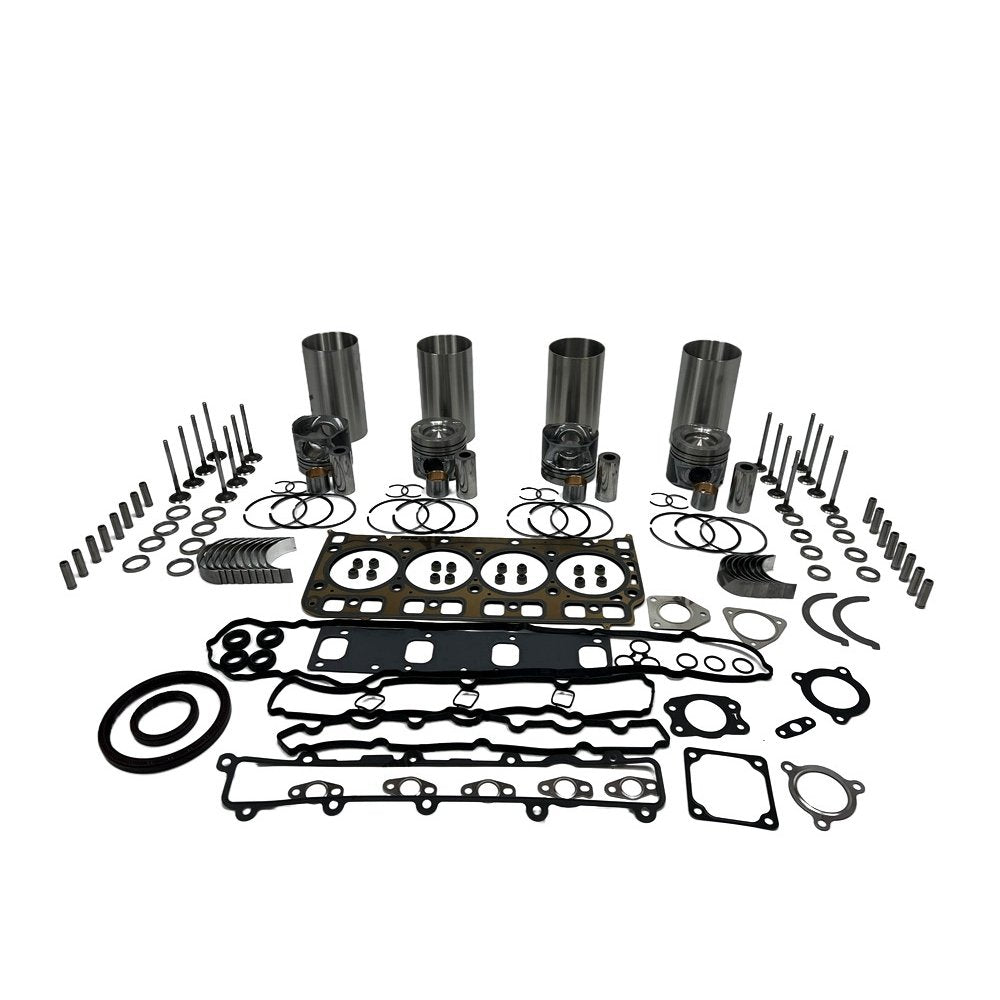 For Doosan Daewoo D34 Engine Overhaul Rebuild Kit With Full Gakset Bearing Valve