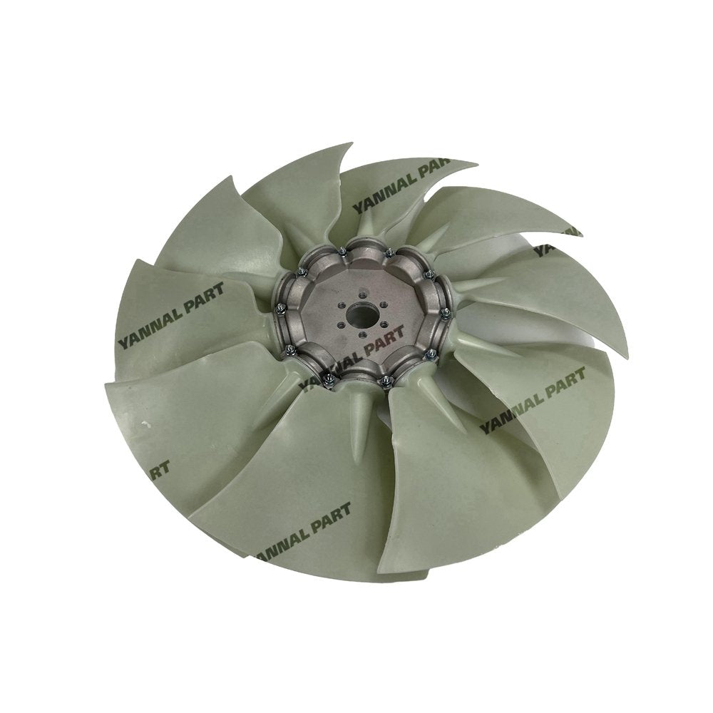 For Doosan diesel Engine parts DH220-3 Fan Blade 6 hole 10 blades