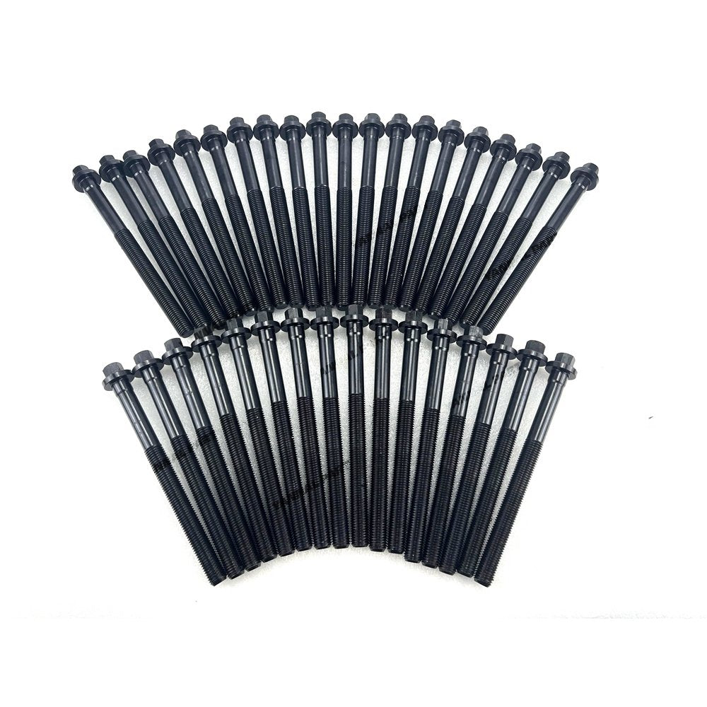 36 PCS Head Bolt Set For Liebherr R944C Diesel Engine