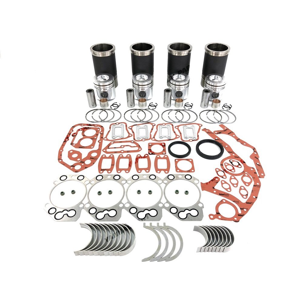 D924T Overhaul Rebuild Kit With Gasket Kit Bearing Set For Liebherr