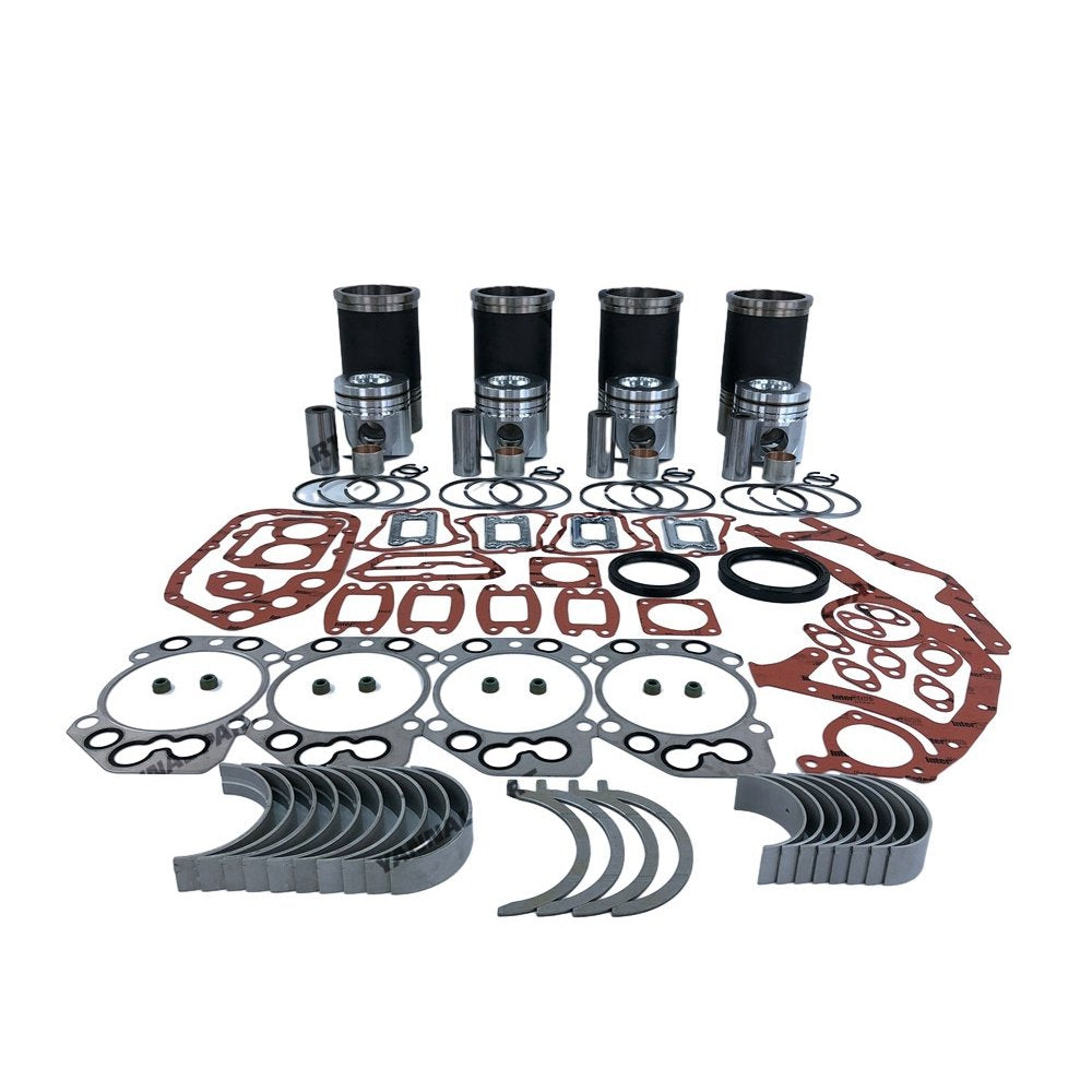 R924 Engine Overhaul Rebuild Kit With Full Gaskets Bearings for Liebherr