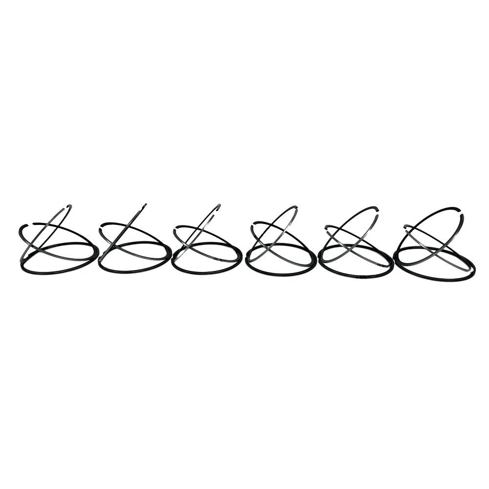 6x 211-4321 Piston Ring STD For Caterpillar 3306 Engine Parts