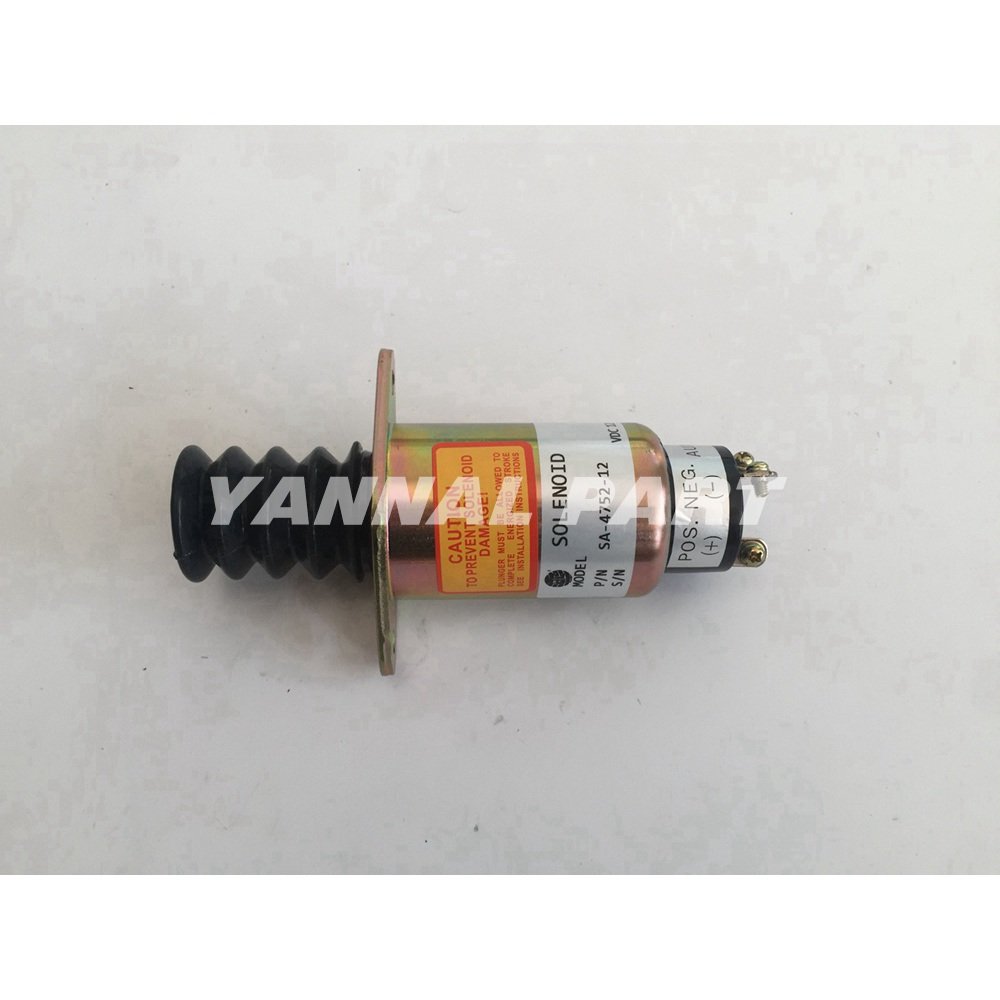 For Kubota Shutdown Solenoid SA-4752-12/YK232-12V Excavator Engine Spare Parts