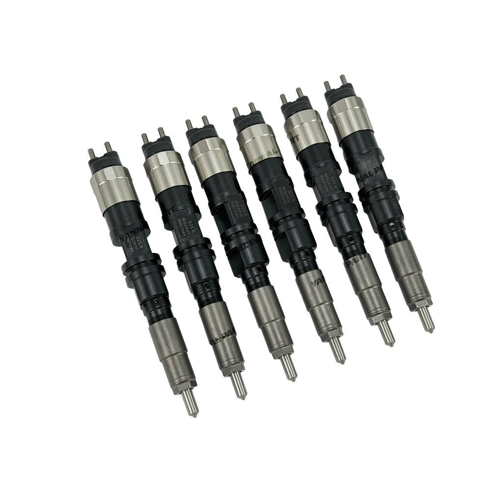 Fuel Injector 095000-6500 RE529117 For John Deere 4.5L 4045 6.8L 6068 310K 1010D Engine