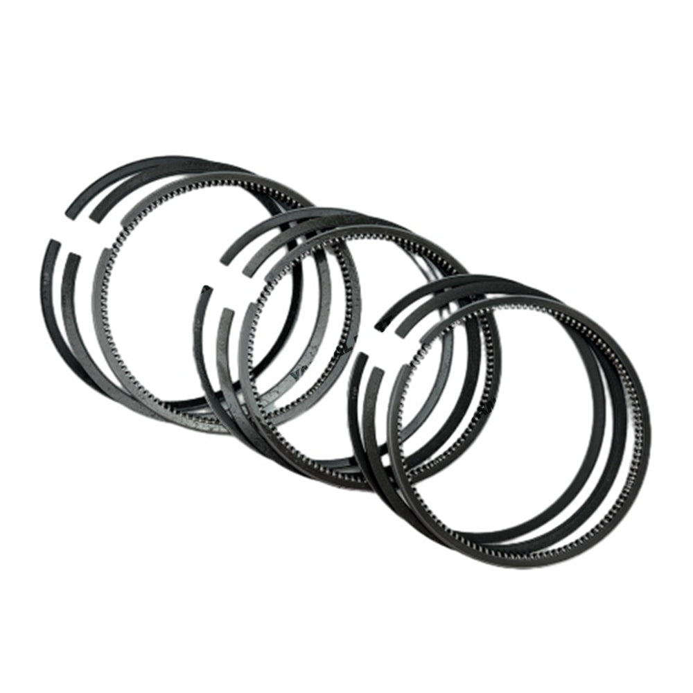 3 PCS Piston Ring Fit For Mitsubishi S3L Engine