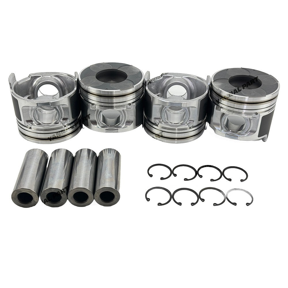 Piston Kit ME191472 Fit For Mitsubishi 4M41 Engine