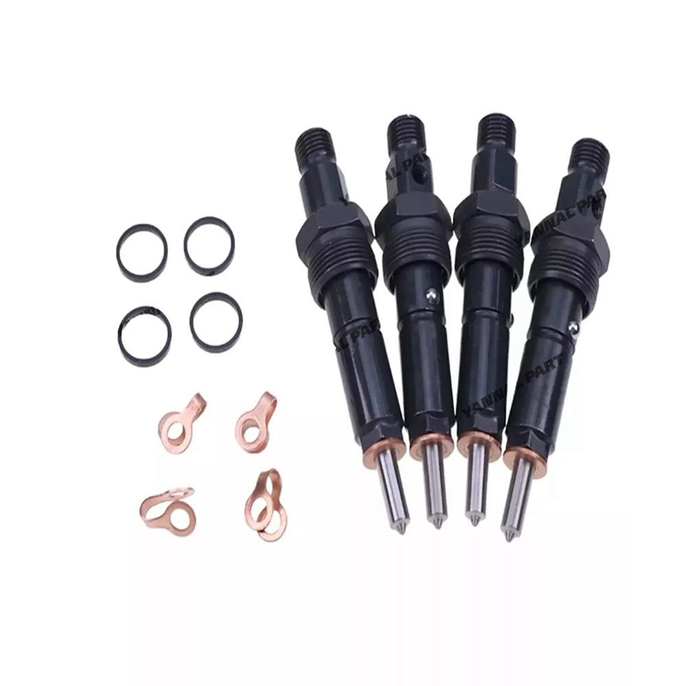 4PCS Fuel Injector 2852869 Fit For CASE PX85 New Holland F4GE0454E D666 Engine