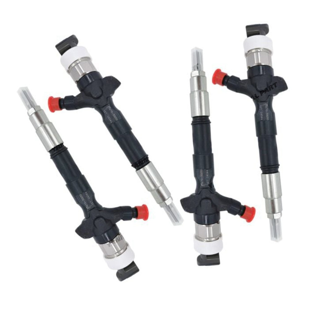 4 PCS Fuel Injector 23670-39096 095000-5660 Fit For Toyota Engine 2KD 2KD-FTV