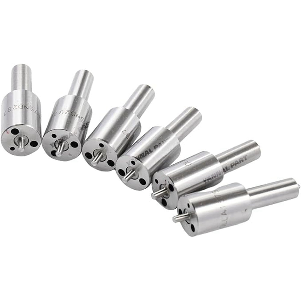 6 PCS Fuel Injector Nozzle 093400-2970 DLLA157SND297 Fit For Hino J05C J08C Engine