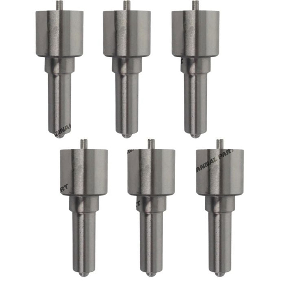 6 PCS Fuel Injector Nozzle 236401360A Fit For Hino Engine EP100 EP100T Hitachi Excavator EX300-1