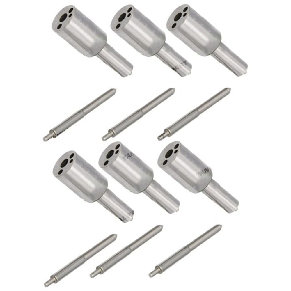 6 PCS Fuel Injector Nozzle 105015-4640 236401151A Fit For Hino Engine EK100 Truck Profia