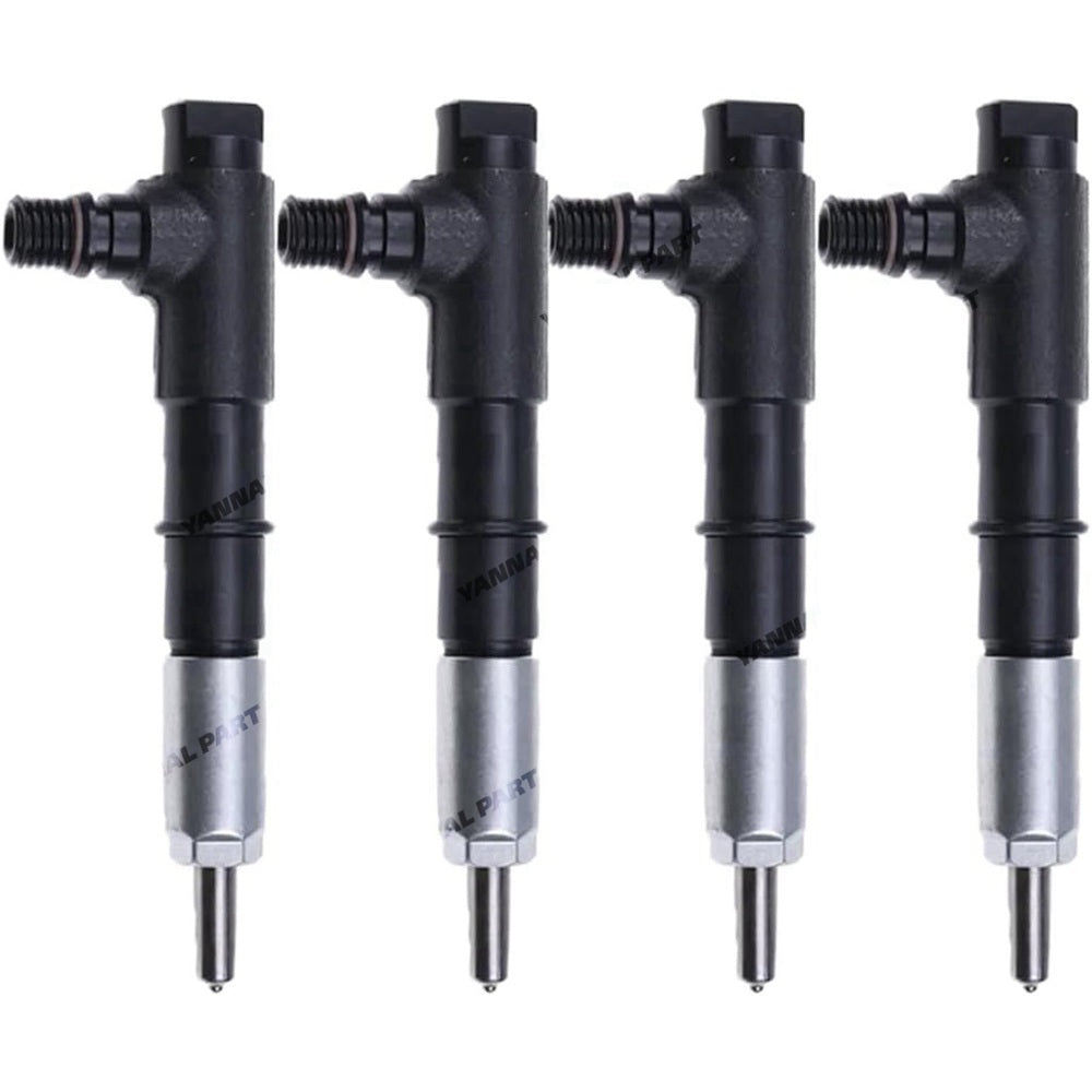 4PCS Fuel Injector 1G514-53003 Fit For Kubota Engine V3300 V3800 Hyundai Loader HSL800-7