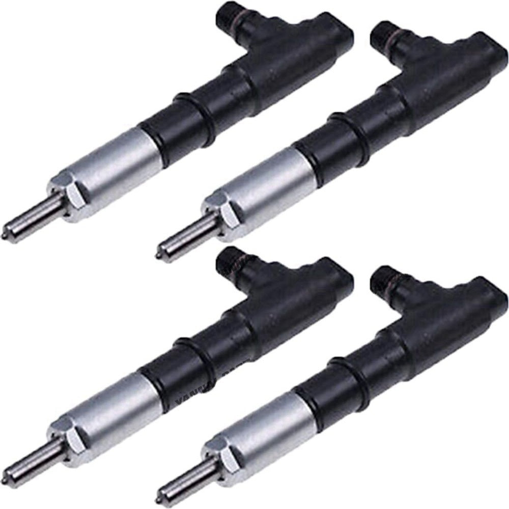 4PCS Fuel Injector 1G514-53003 Fit For Kubota Engine V3300 V3800 Hyundai Loader HSL800-7