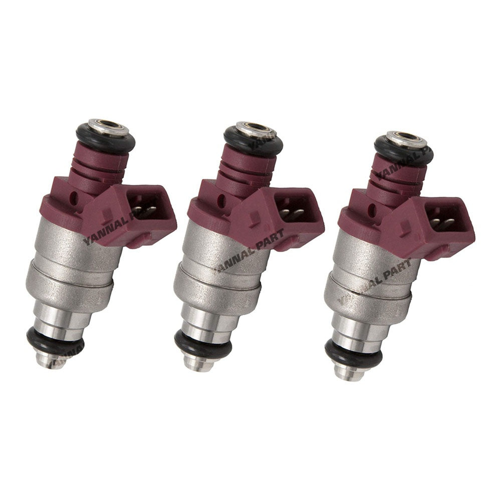 3 PCS Fuel Injector MIA11720 Fit For Yanmar Engine 3TNV70 John Deere Gator Utility Vehicle XUV UV72 4X4 XUV825i OEM