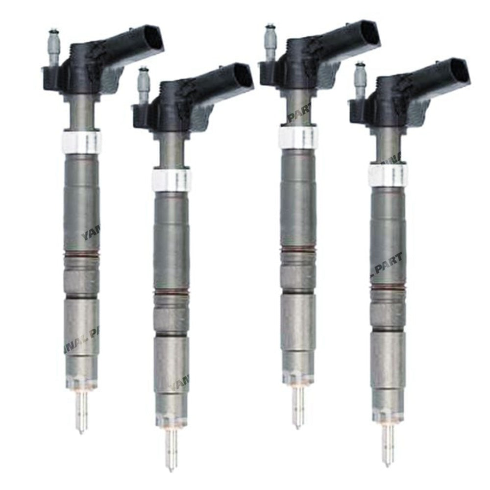 4 PCS Fuel Injector 445116034 03L130277C Fit For Volkswagen VW T5 Amarok 2.0 TDI MULTIVAN