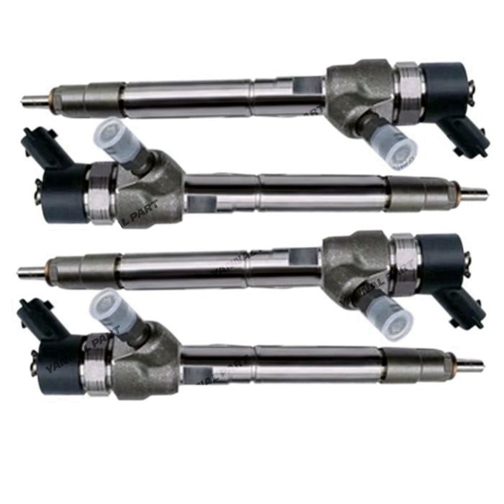 4 PCS Fuel Injector 1100100-ED01B Fit For Great Wall Engine 4D20