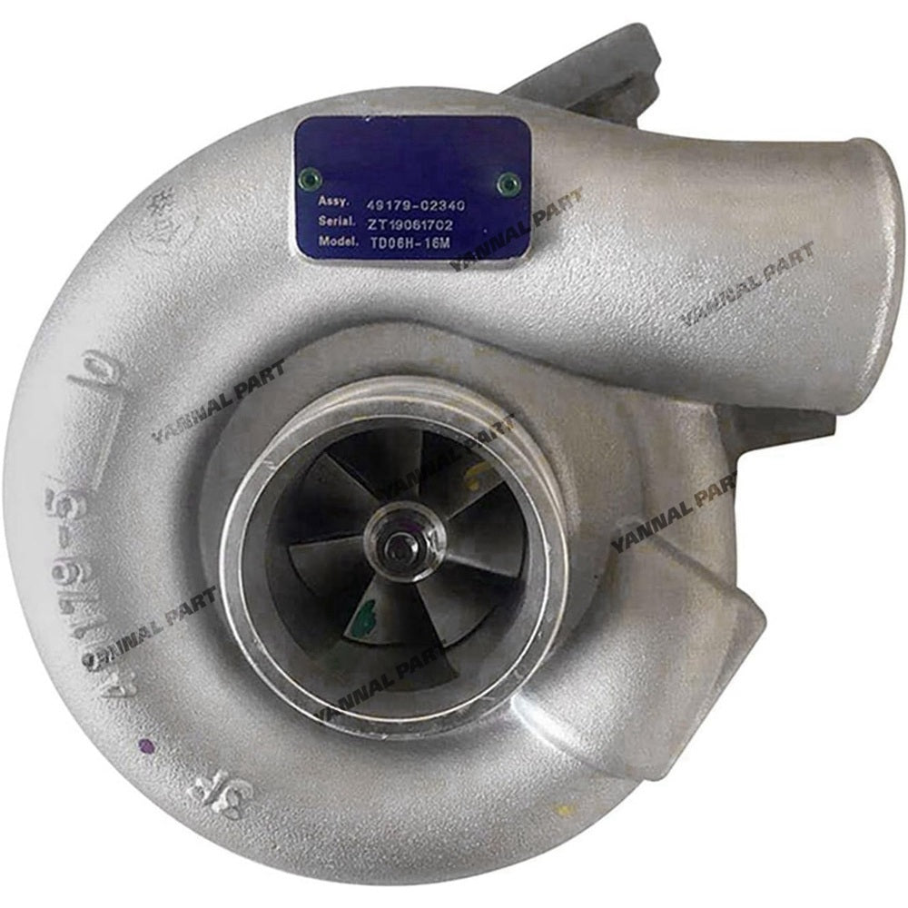 Turbo TD06H Turbocharger 49179-02910 Fit For Mitsubishi Engine 6FD Caterpillar CAT Excavator E320D E323D