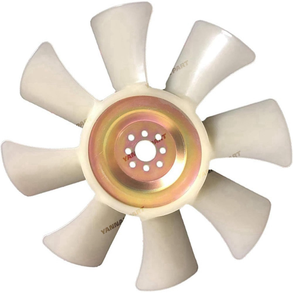 For Hitachi EX55UR-3 ZX40U ZX50U ZX55UR Isuzu Engine 4LE1 Fan Cooling 8-97205123-1