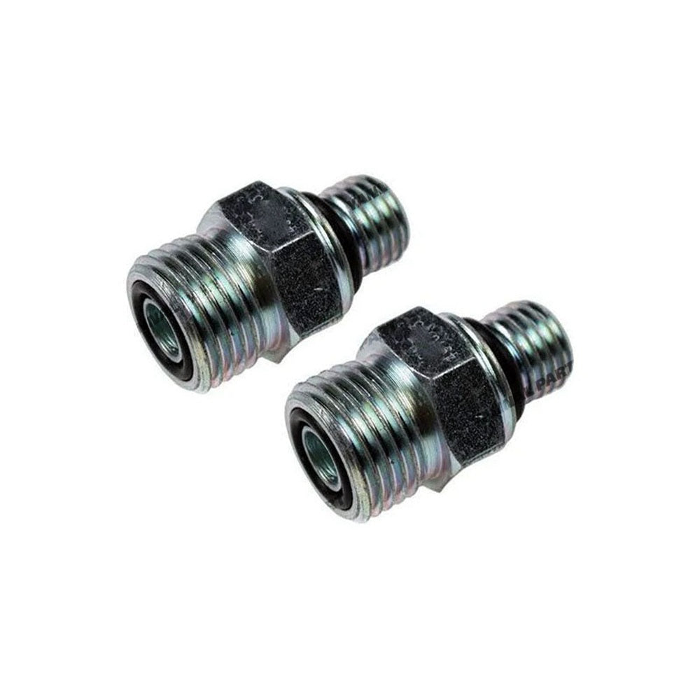 2 PCS Connector 6745-61-8160 Fit For Komatsu Engine S6D102E-1F SA6D102E-1G Excavator PC160LC-8 PC200-6 PC220-6 PC270LC-8 PC350LC-8