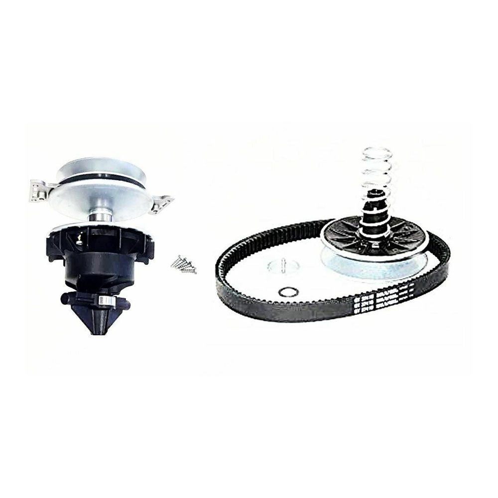 Primary and Secondary Pulley Kit with Belt MIA13031 MIA12482 Fit For John Deere D105 E100 X105 X106
