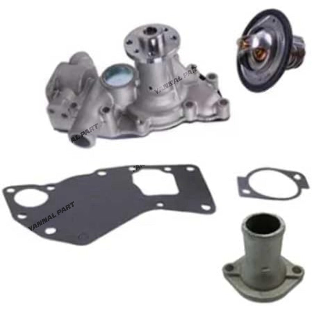 Water Pump 8981262300 With Gasket & Thermostat 8973617700 & Pipe VI8971690151 for Isuzu Engine 4LE1 4LE2 Kobelco Excavator 80CS SK80CS-2 70SR SK70SR-2