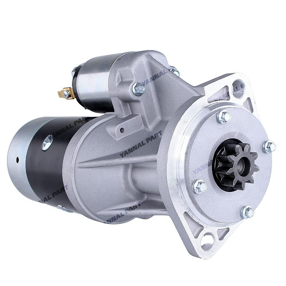 Starter Motor S14-102 129940-77010 For Hitachi Excavator ZX60USB-3F ZX65USB-3F Yanmar Engine 4TNE94 4TNV98 4TNV98T 4TNV106