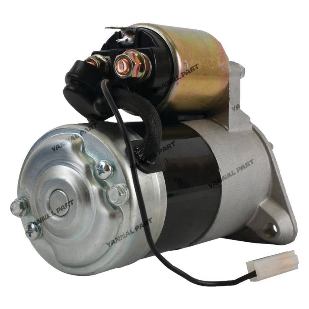 12V 8T Starter 6C070-59212 for Kubota Engine V1305 V1505 V1505-E2 Compact Tractor B3030 B3030HSD B3030HSDC B26 B2710HSD B3000HSDC B7800HSD