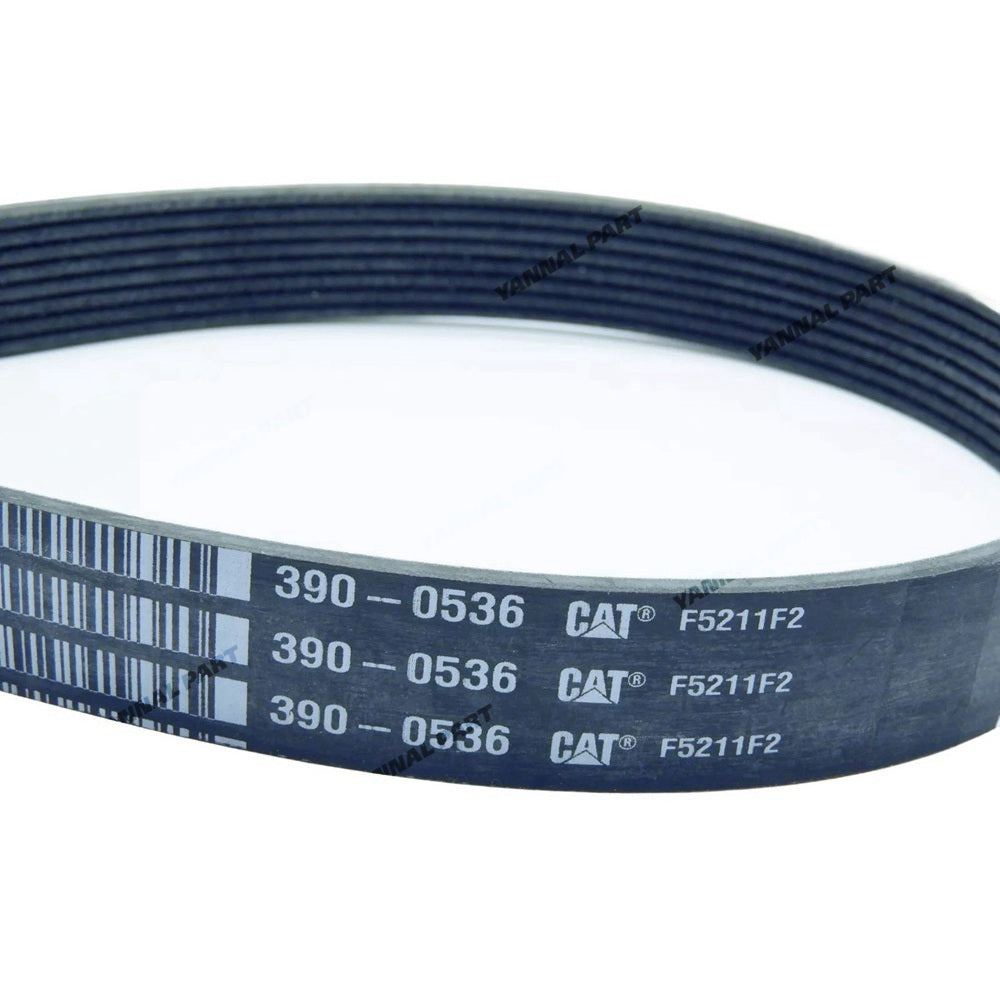 Belt 390-0536 Fit For Caterpillar CAT Engine C4.4 Loader 420 416 416F 424 428 430 432F 434 444 444F