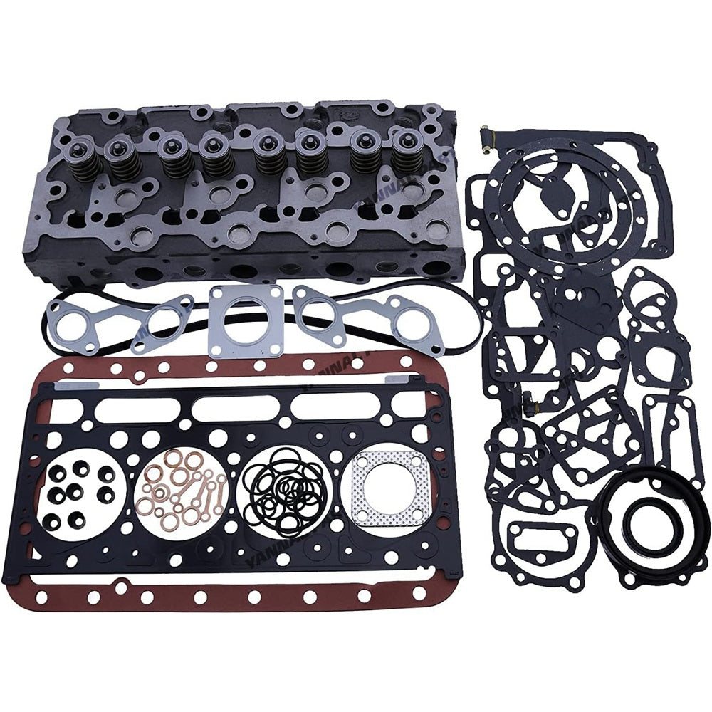 Engine Cylinder Head 6675642 for Kubota V2003T Bobcat 337 341 773 S150 S160 S175 S185 BL470 BL475 BL570 BL575 T190