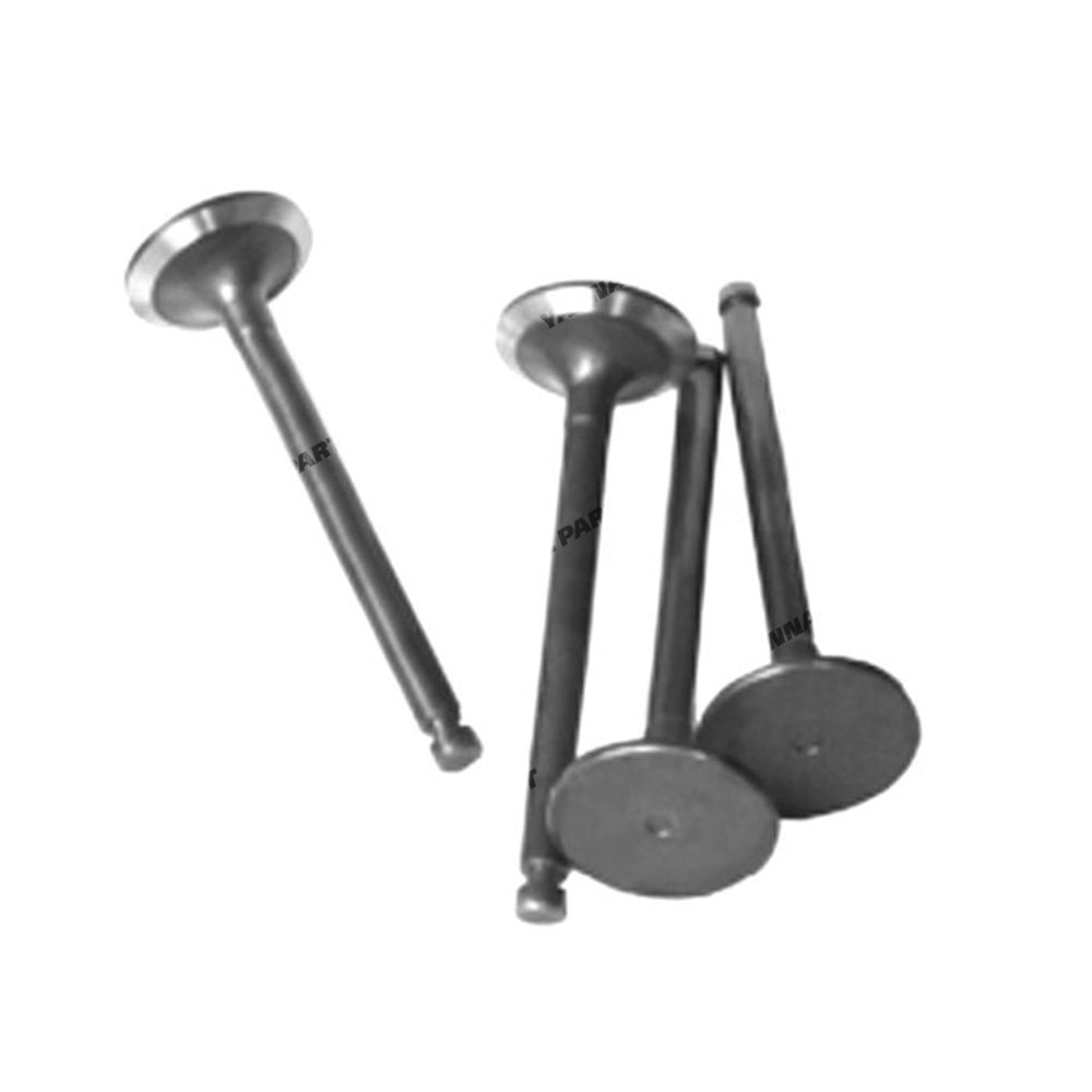 4 PCS Intake Valve for YM129100-11100 Yanmar 4TNE88 Komatsu 3D78-1 3D84E-3 4D88E-3