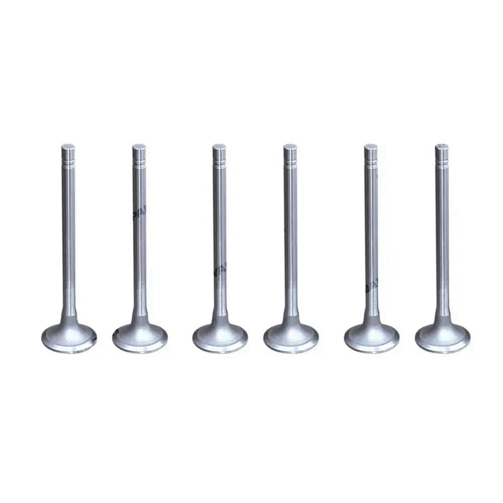6 PCS Valve Exhaust 3901607 for Engine 4B 4BT 4BTA 6B 6BT 6BTA in USA