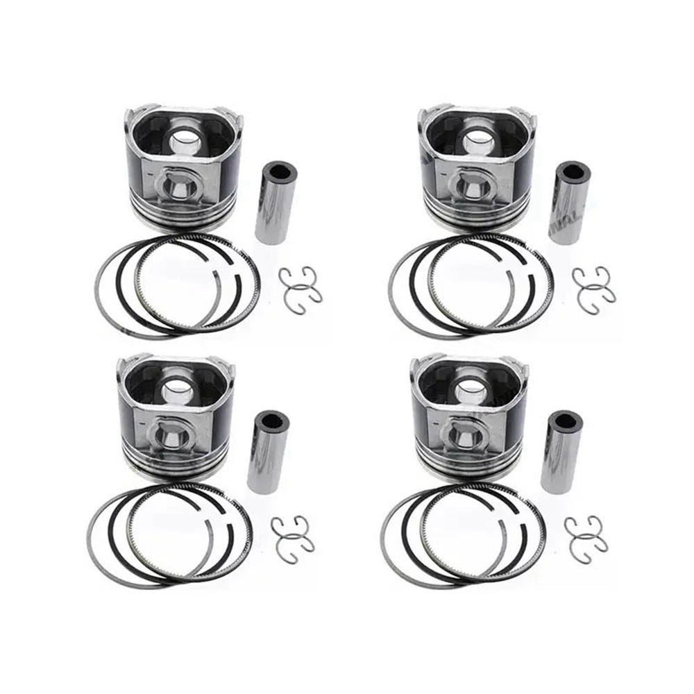 Piston Kit YM129002-22090 YM129002-22910 for Engine Yanmar 4TNE84 Komatsu 4D84E