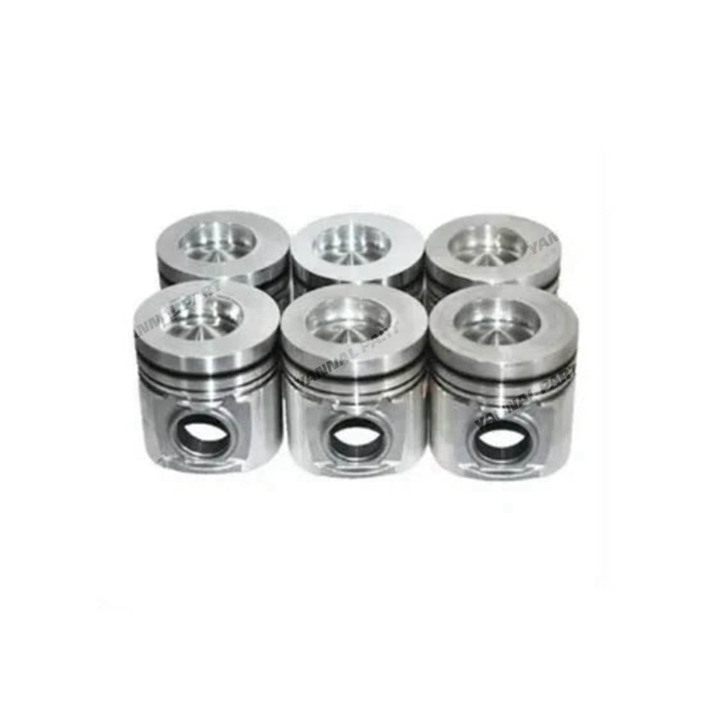 6 PCS Piston 3919564 for Engine 6CT 6C C8.3 6CTA 6CT8.3