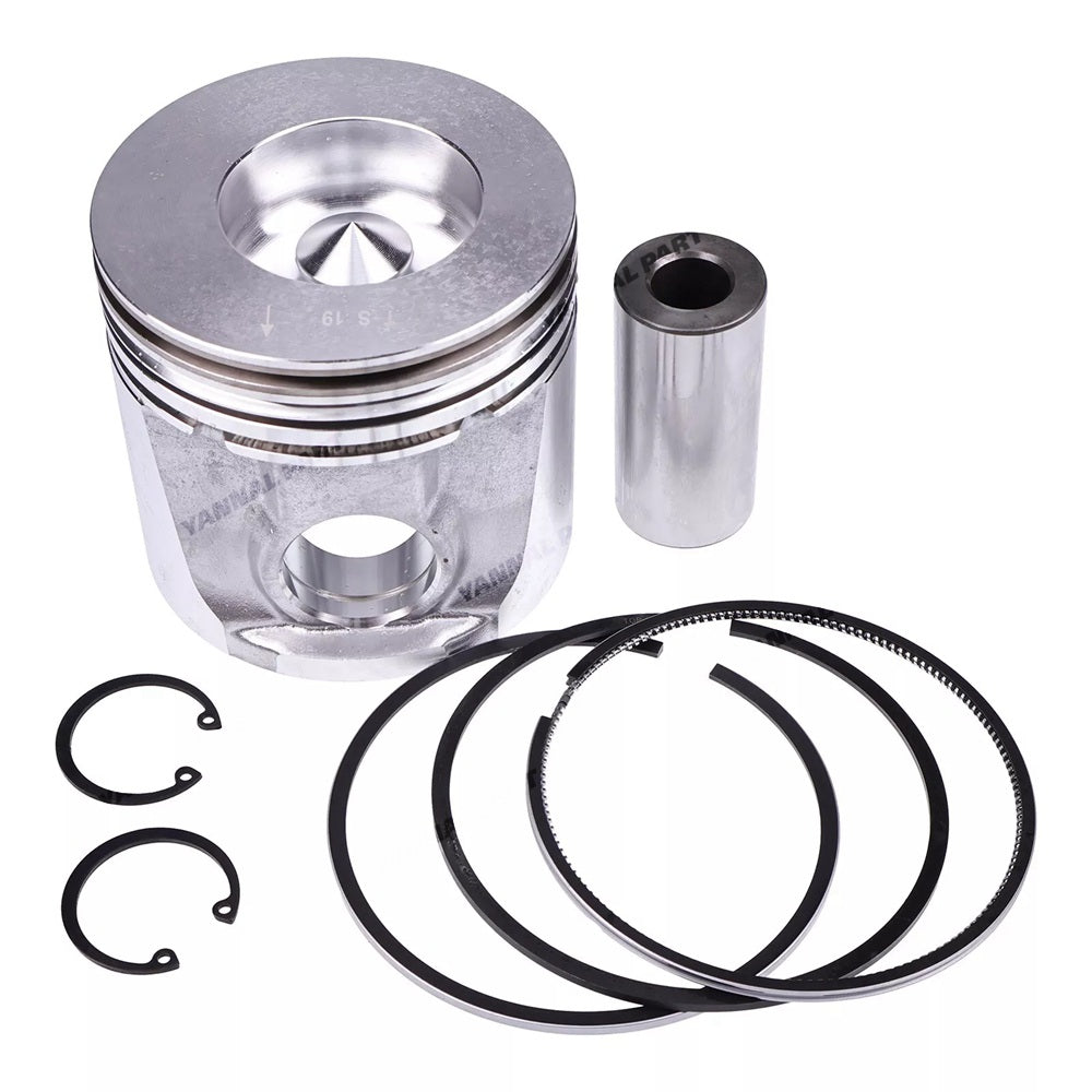 Piston & Piston Ring Set RE59277 RE505100 Fit For John Deere Engine 4045T 6068T Tractor 3410 5415 5425 5510