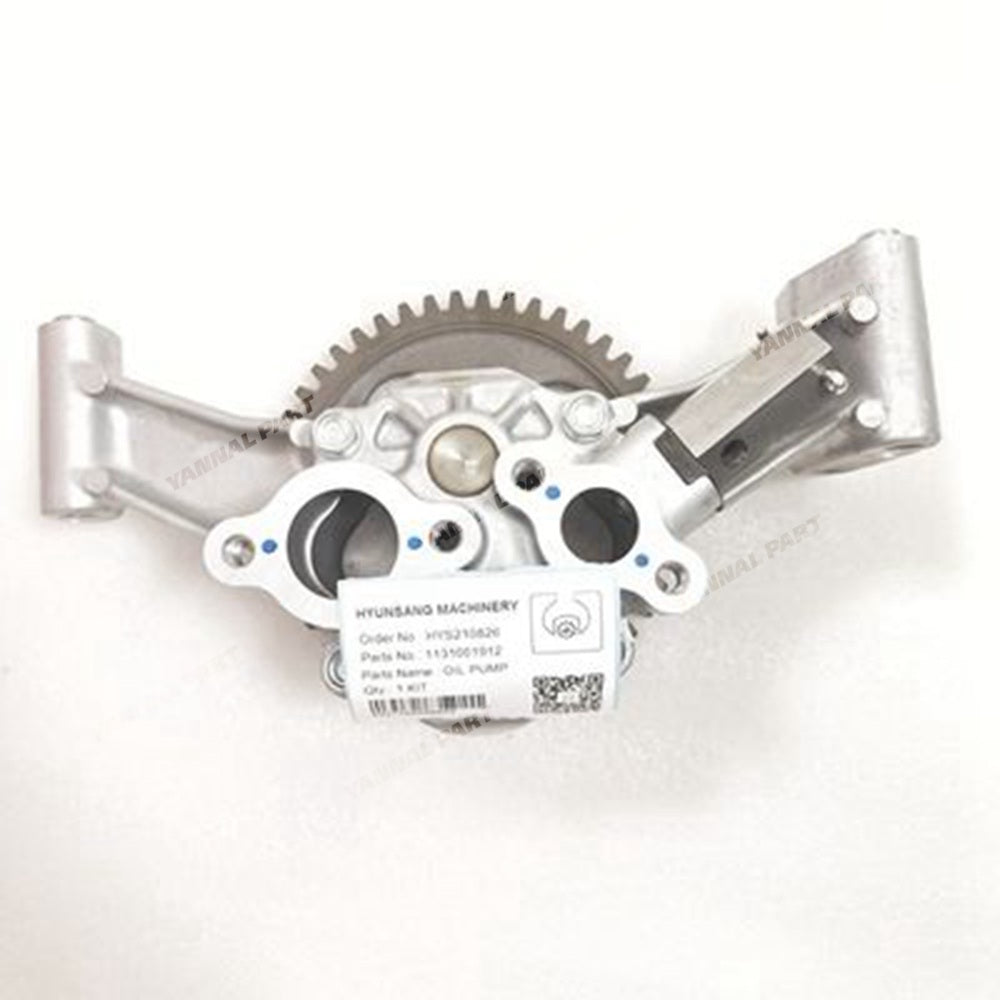 Oil Pump 1131001912 Fit For Isuzu Engine 6SD1 Hitachi Excavator EX300-2 EX300-3 EX300-5