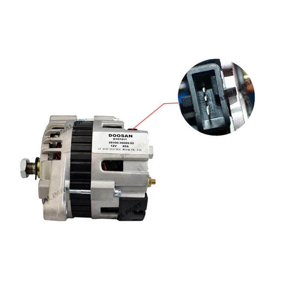 12V Alternator 11437-9G31 for Yanmar Engine 4TNE98 4TNV98