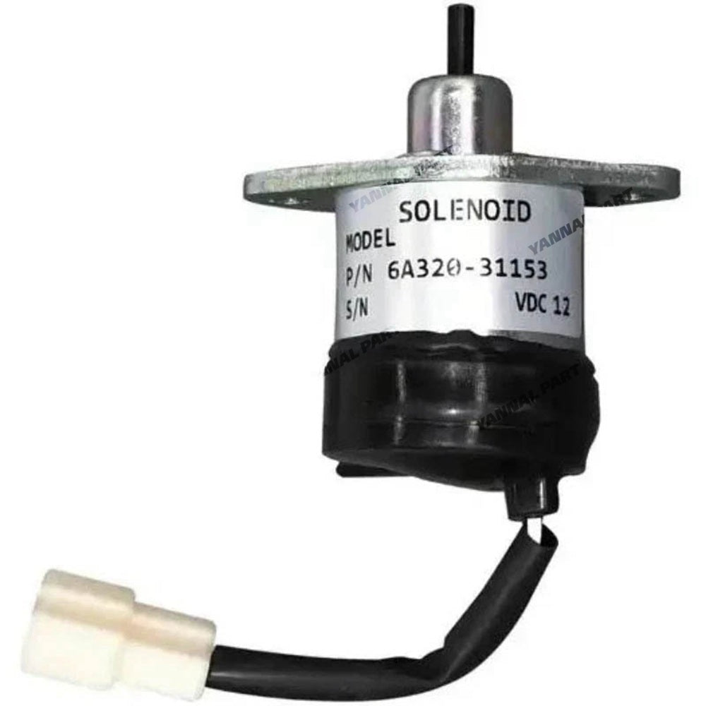 Stop Solenoid 6A320-31150 6A320-31154 6A320-31152 6A320-31153 Fit For Kubota Engine V1505 Tractor B2410HSD B2410HSDB B2410HSE B2710HSD B2910HSD