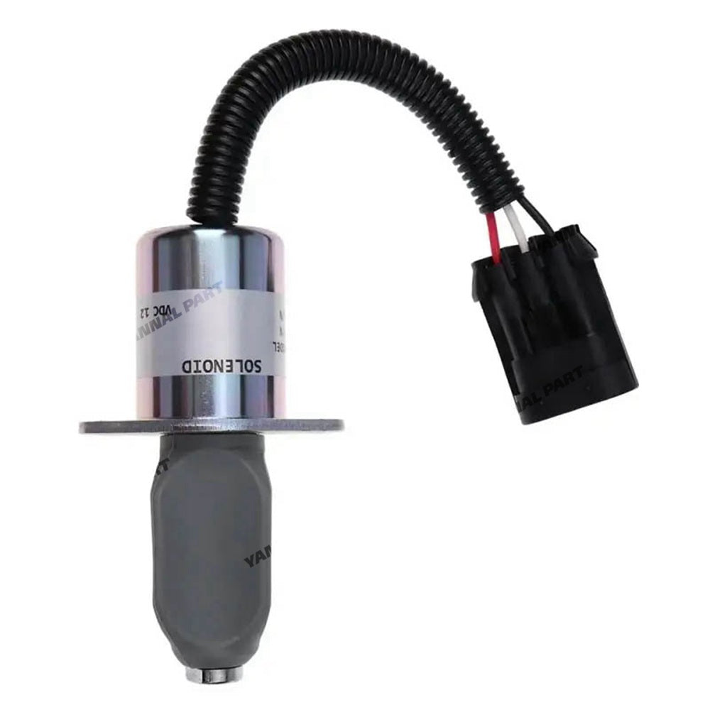 12V Diesel Shutoff Solenoid Valve 7136559 6681512 for Bobcat Loader 450 453 463 553 653 751 753 763 773 853 863 873 883 953