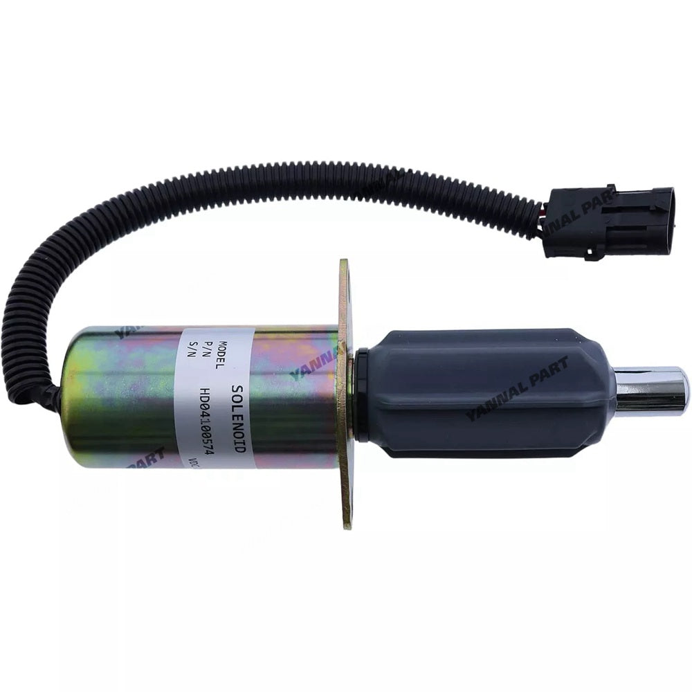 Fuel Shutoff Solenoid 3921980 Fit For Cummins Engine 6CT 6CTA 6C