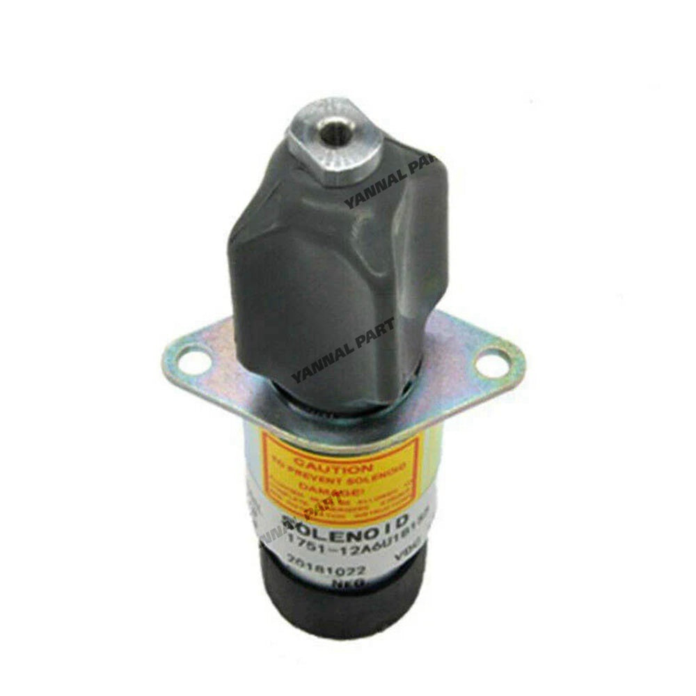 For Kubota 3A 70&82 MM Series Diesel Engines 12V Stop Solenoid 1751-12A6U1B1S5 31-0202 SA-4259-12