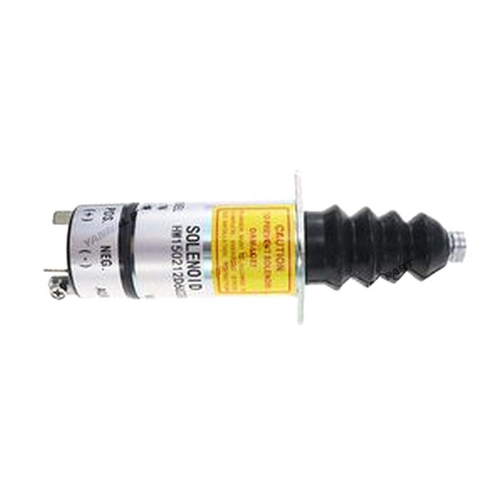 12V Shut Down Solenoid 1500-2027 1502-12D6U2B2S2A for Woodward Model 1502-12D Flange