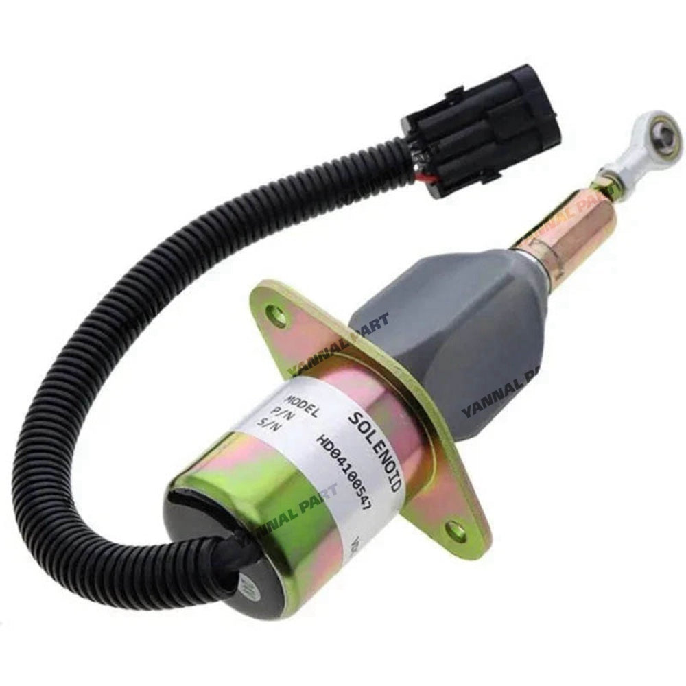 24V Stop Solenoid 6743-81-9140 for Komatsu Engine SA6D102E-2 Excavator PC300-7 PC360-7 Wheel Loader WA380-5