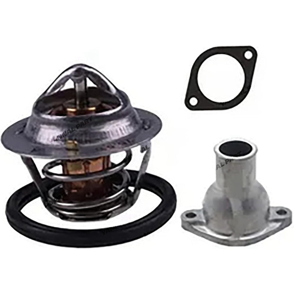 Thermostat Kit With Water Outlet Pipe 8971606540 8972646901 8971690151 for Isuzu Engine 3LA1 3LB1 3LD1 3LD2 4LB1 4LC1