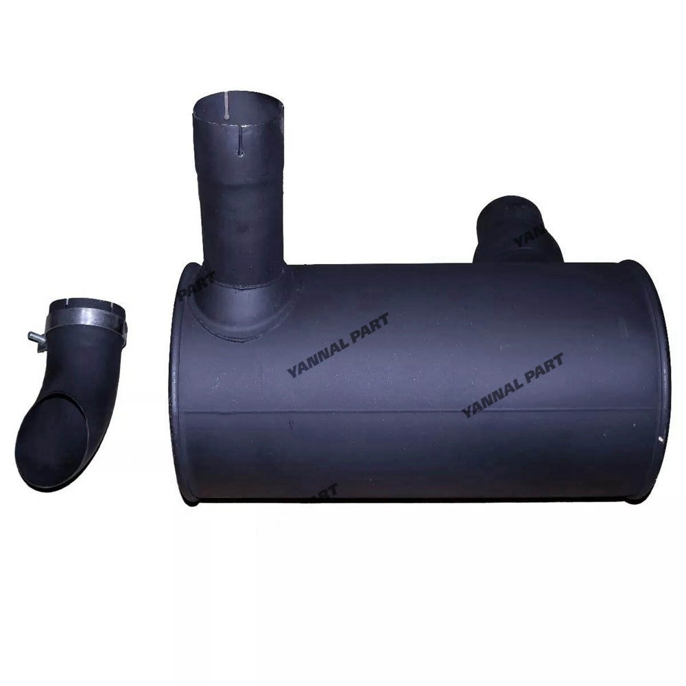 Muffler 6754-11-5310 Fit For Komatsu Engine 6D107 Excavator PC200LC-8 PC210-8K PC210LC-8K PC210NLC-8K PC230NHD-8K PC240LC-8K PC240NLC-8K PW180-7 PW180-7E0