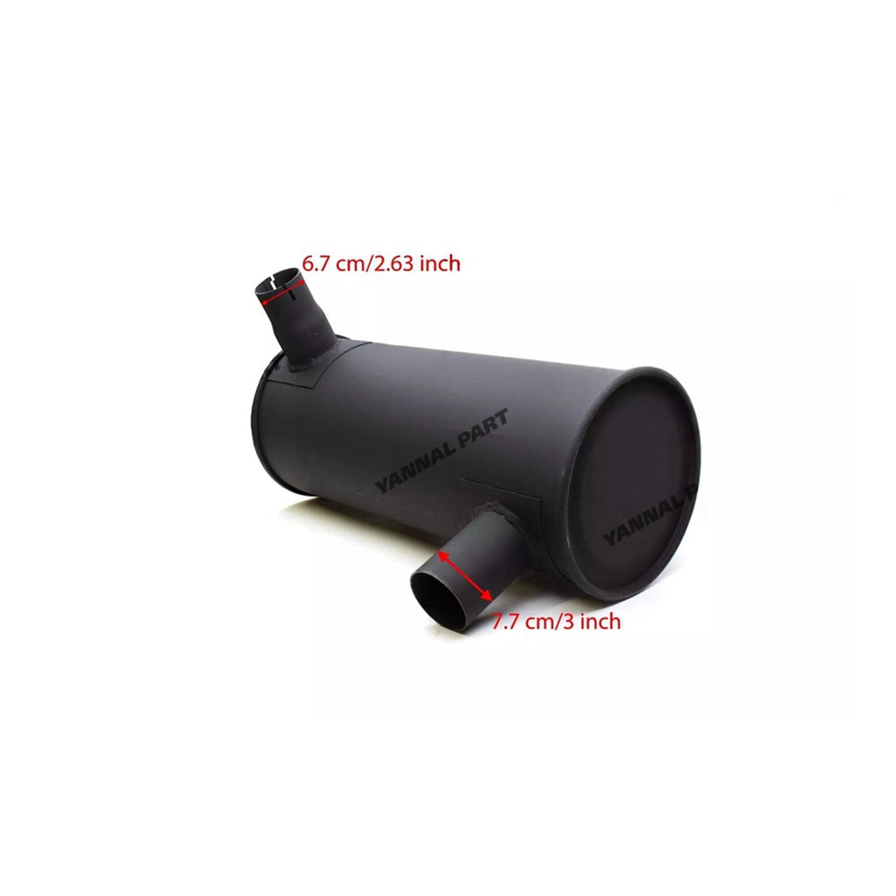 Muffler KRH1227 166365A1 Fit For CASE Excavator CX210N CX210 CX230 9021
