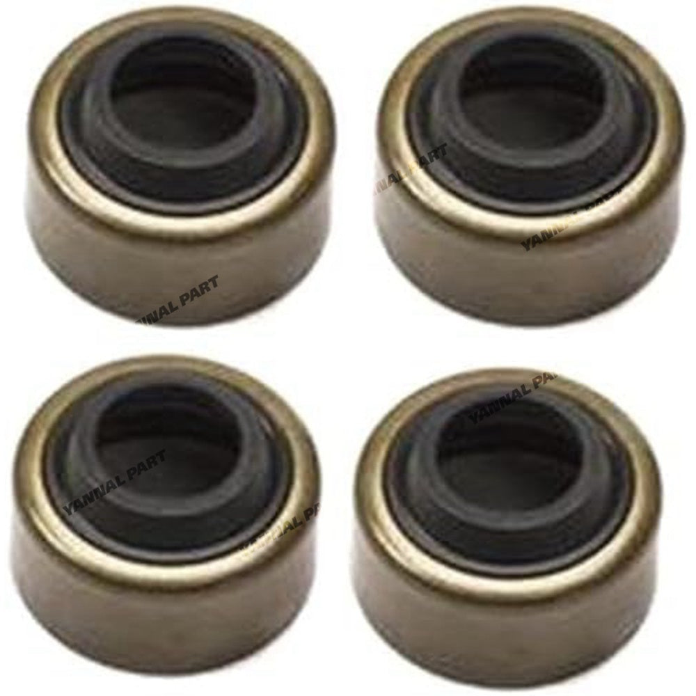 4 PCS Valve Stem Seal 1C010-13150 for Kubota Engine D1105 V1505 V3300 V3600