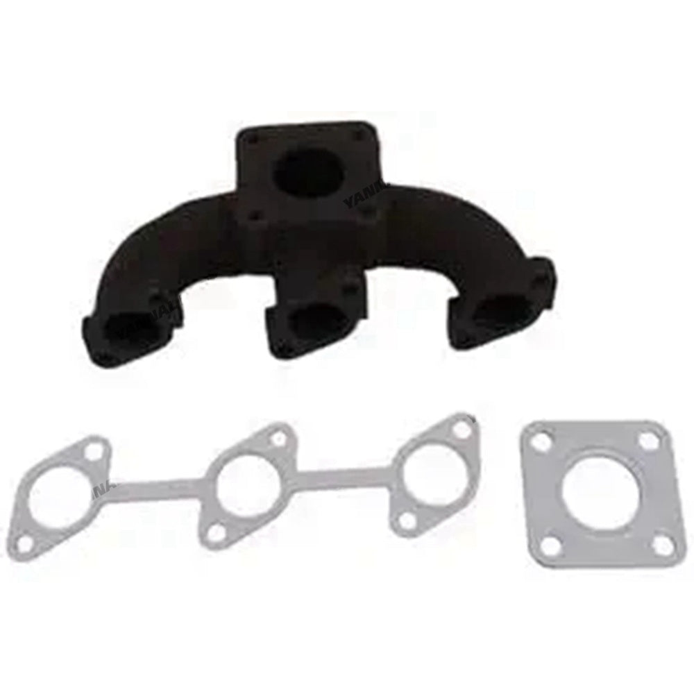 Exhaust Manifold 25-33006-00 With Gasket 29-70140-00 25-33020-00 for Kubota D1105 Carrier CT3.69 CT3-69-TV Engine