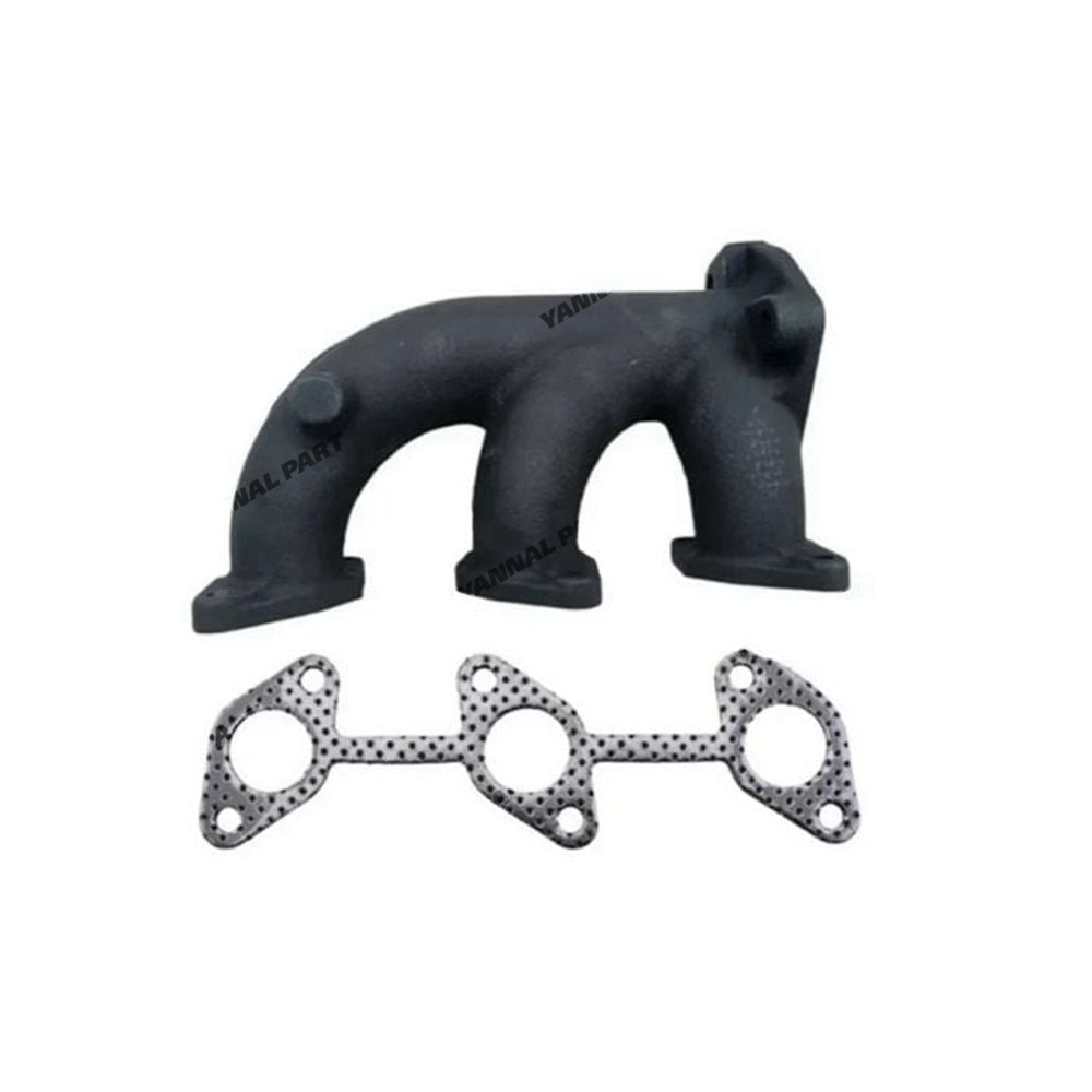 Exhaust Manifold 15862-12314 With Gasket 1G318-12350 for Kubota Engine D722 D782 DF752 WG750 WG752