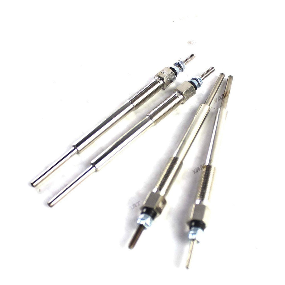 4 PCS Glow Plug 8-97600096-0 for Isuzu Engine 4HK1 Truck NPR NQR NRR