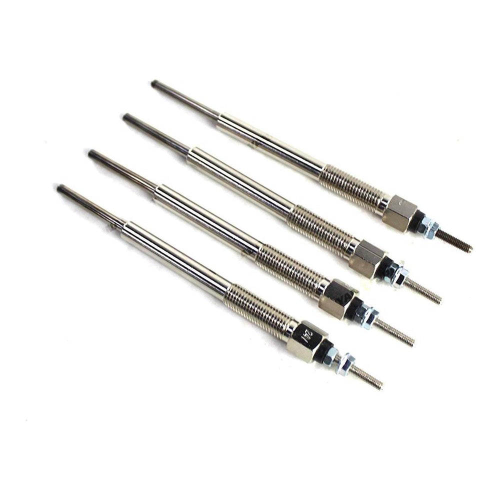 4 PCS Glow Plug 8-97600096-0 for Isuzu Engine 4HK1 Truck NPR NQR NRR